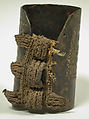 Arm Band, Turtle shell, fiber, lime, Lower Sepik region